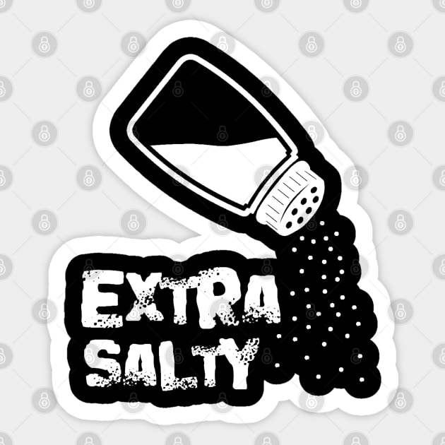 Extra Salty Sticker by Javacustoms